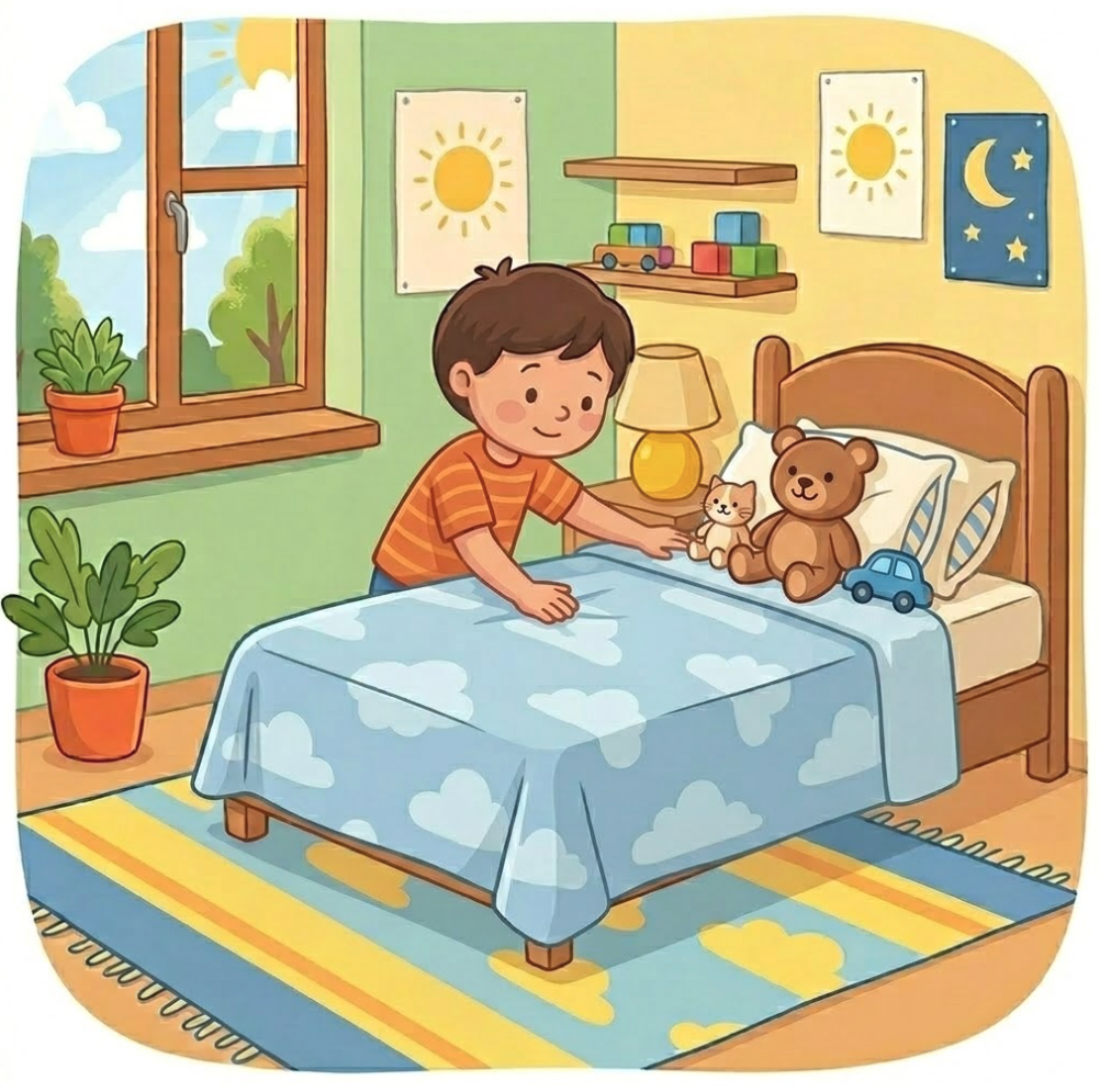Place the pillows